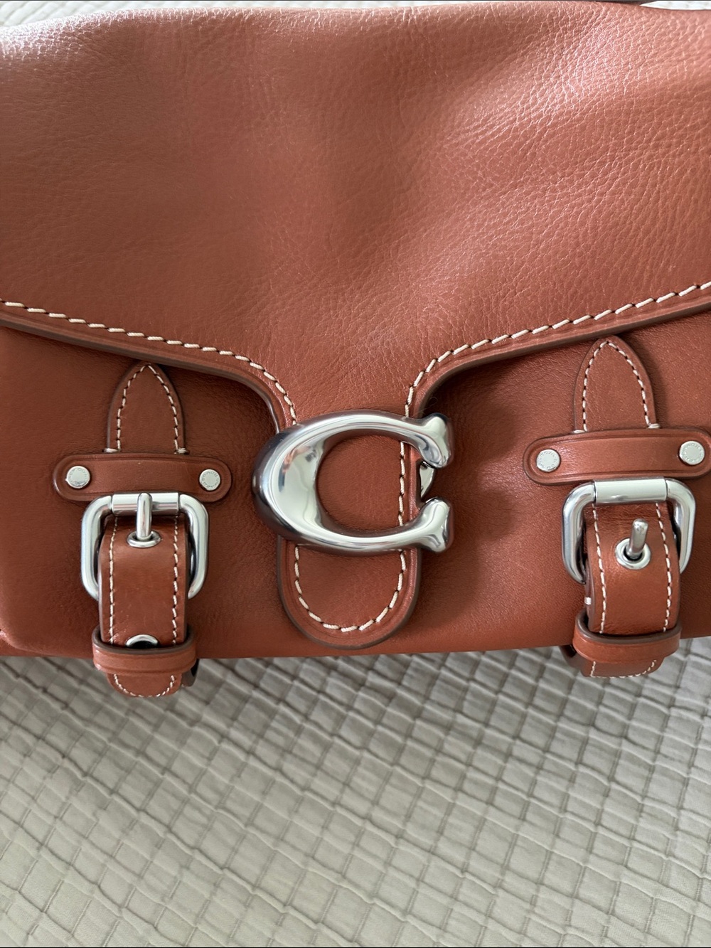 Coach Western Tabby Shoulder Bag Burnished Amber - Picture 3 of 12